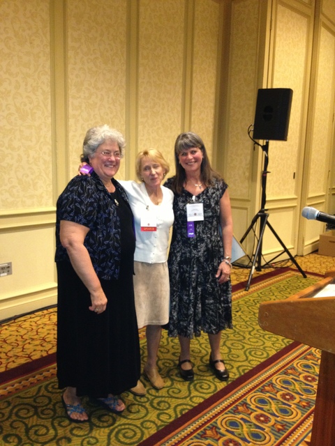 Kitty Kidder, Mary Macklin and Linda Reed at NHNPA annual awards 6/2013